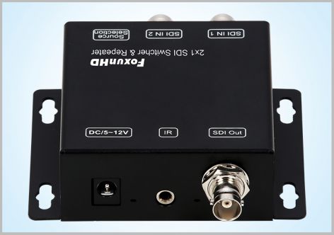 SDI-201 2x1 SDI Switch &Repeater with Re-clocking Function