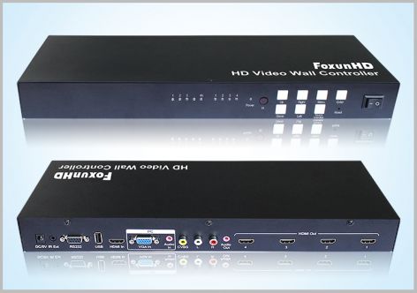 VW02 2X2 1080P HD Video wall Controller