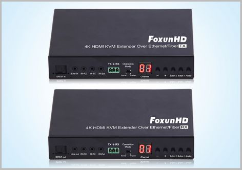 EX57 4K HDMI+USB KVM Extender over IP / Fiber