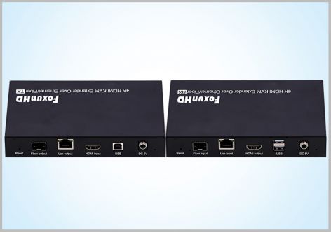 EX57 4K HDMI+USB KVM Extender over IP / Fiber