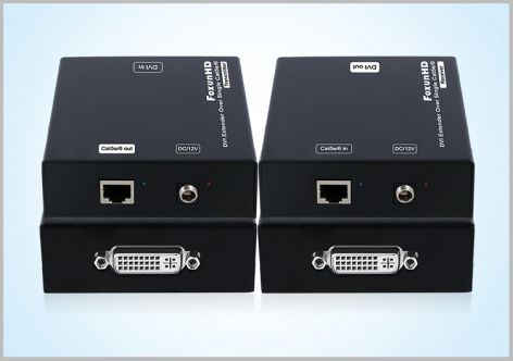 工业级 DVI 100米 网线延长器